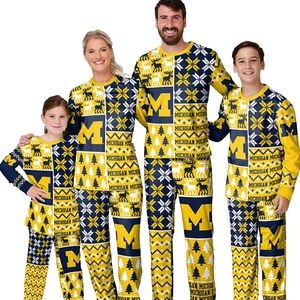 Go Blue! Michigan pajamas! 24 Months, crew Neck New in Package Pajamas!!!